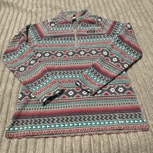 Ariat Multicolor Patterned Zip-Up Sweater